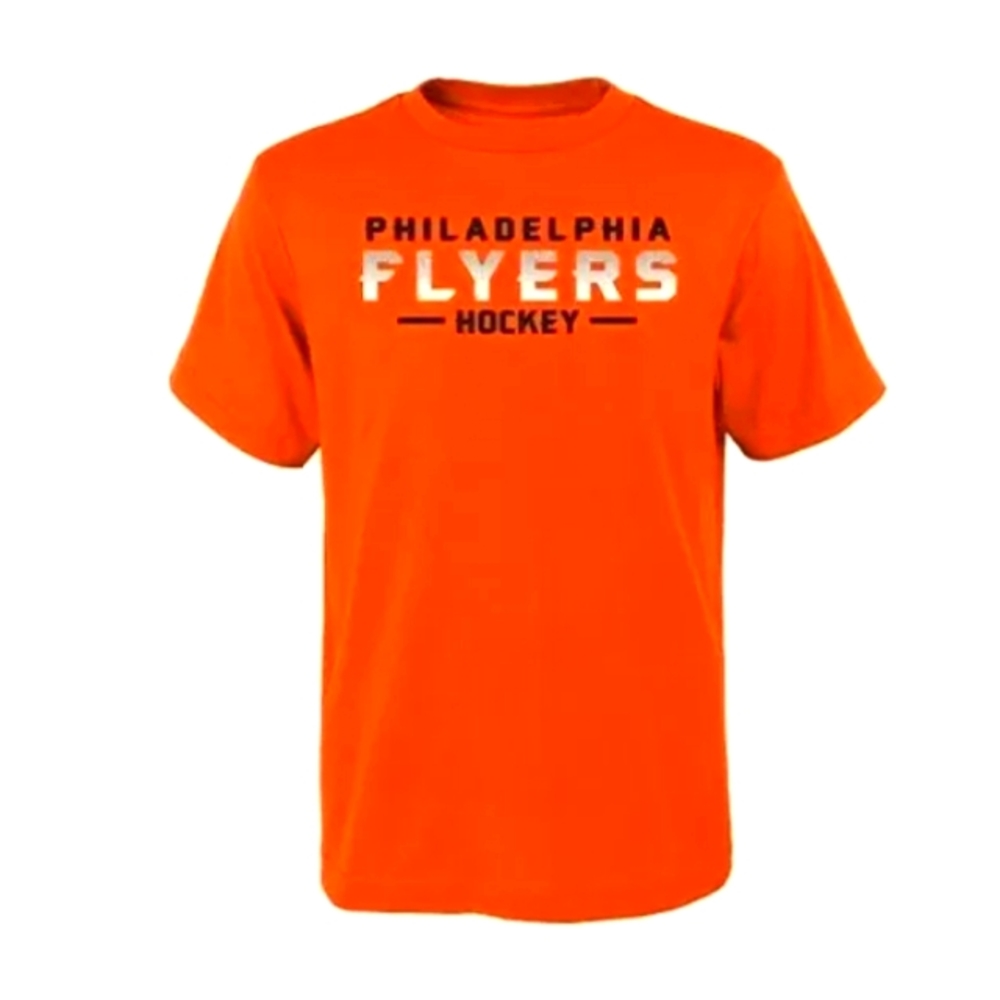 NHL Philadelphia Flyers Youth Boys ,Short Sleeve Tee, Large(14-16). - Picture 1 of 3